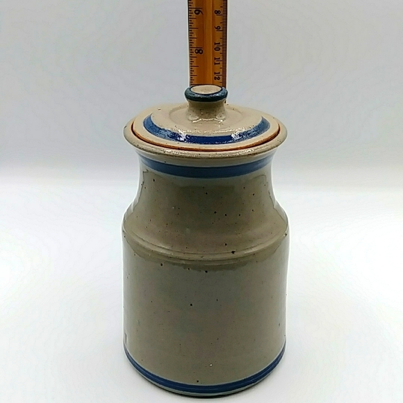 Ashkum, IL. Pottery Salt Crock - Picture 7 of 8